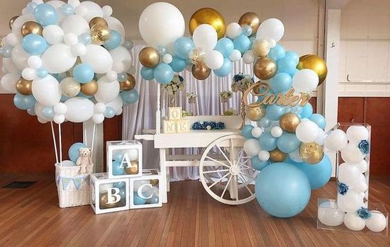 Воздушные шары на день рождения фотозона для детей